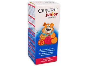 Ceruvit Junior Polfarmex sm.malinowy syrop 120ml - 2823374648