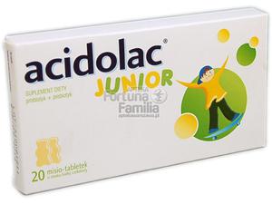 Acidolac Junior 20 misiotabl.a 2,8g - 2823374452