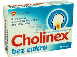 Cholinex b/cukru pastyl.dossan. x 16 - 2823374661