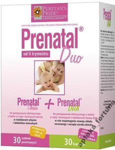 Prenatal DUO Classic 30tabl +DHA 30tabl - 2823375975