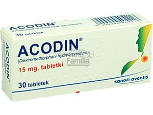 Acodin 0,015g 30tabl. - 2823374457