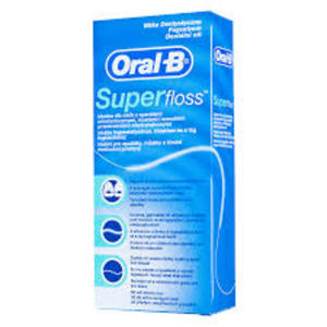 Nici dent.ORAL-B Super Floss do most. 50m - 2823376033