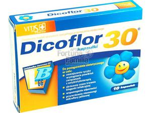 Dicoflor 30 kaps. 10 kaps. - 2823374736