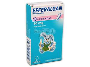 Efferalgan 0,08g x 10czop. - 2823374769