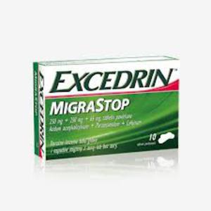 Excedrin Migra Stop tabl.powl. 0,25g+0,25g - 2823374856