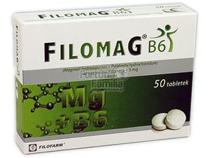 Filomag B6 tabl. (0,04g+5mg) 50tabl.(blist - 2823374873