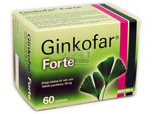 Ginkofar forte tabl.powl. 0,08g 60tabl. - 2823374914