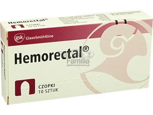 Hemorectal czop. 10czop. - 2823374943