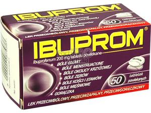 Ibuprom 0,2g x 50tabl.powl. - 2823374978