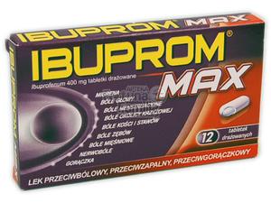 Ibuprom MAX 0,4g 12tabl. - 2823374979