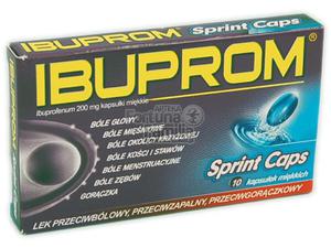 Ibuprom Sprint Caps 0,2g 10kaps. - 2823374982