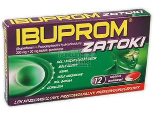 Ibuprom Zatoki 0,2g+0,03g 12tabl. - 2823374984