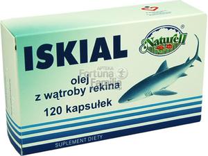 Iskial Olej z wtroby rekina 120tabl - 2823374998