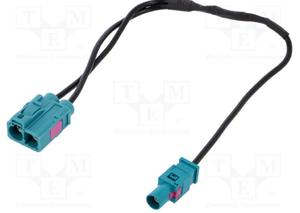 Adapter antenowy; Fakra wtyk,Fakra gniazdo podwjne; 0,25m Audi - 2862597310