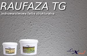 Farba strukturalna RAUFAZA TG biaa - komplet na 30 m2