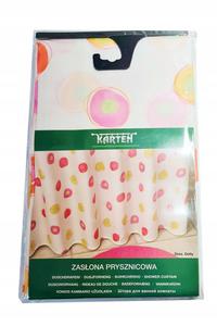 Zasonka prysznicowa 180X200 cm Dotty Rot - 2865567960