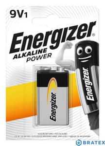 Bateria alkaliczna 6LR61 9V Energizer Alkaline Power - 1 sztuka (blister) - 2823862503