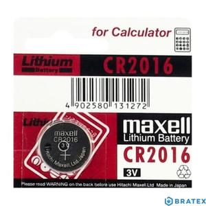 bateria litowa Maxell CR2016 - 2871372068