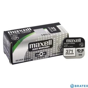 bateria srebrowa mini Maxell 371 / 370 / SR 920 SW / G6 - 2847407833