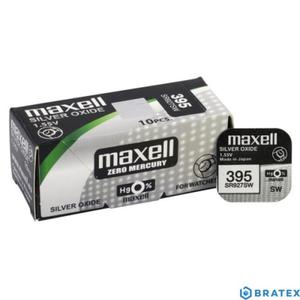 bateria srebrowa mini Maxell 395 / 399 / SR 927 SW / G7 - 2872970228