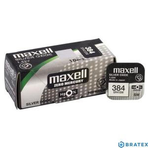 bateria srebrowa mini Maxell 384 / 392 / SR 41 SW / SR 736 SW / G3 - 2823862901