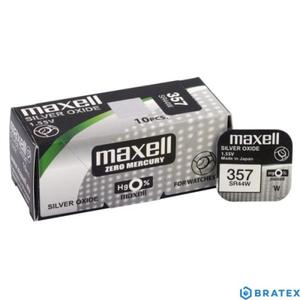 bateria srebrowa mini Maxell 357 / 303 / SR 44 SW / G13 - 2823862907