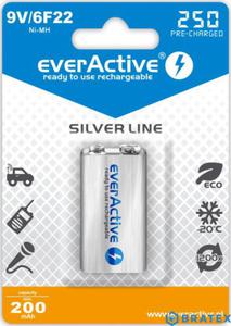 akumulatorek everActive 6F22/9V Ni-MH 250 mAh - 2875933069