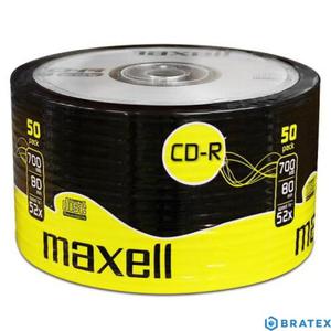 Maxell pyta cd-r 700MB 52x szpindel 50 szt - 2870363134