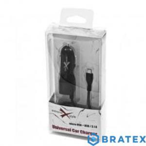 adowarka samochodowa eXtreme micro USB + USB 3.1A CC31MU - 2847407835