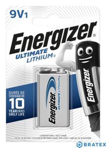 bateria litowa Energizer LA522 Ultimate Lithium LA522/9V - 2872479448