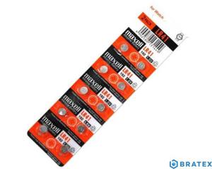 10 x bateria alkaliczna mini Maxell G3 / AG3 / L736 / 192 / LR41 - 2833938144