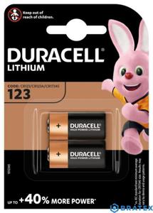 2 x bateria foto litowa Duracell CR123 - 2875577274