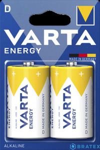 2 x Baterie VARTA ENERGY LR20 BLISTER - 2874568185