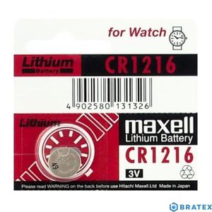 Bateria litowa Maxell CR1216 - 2840691106