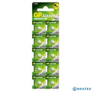 10 x bateria alkaliczna mini GP 164 / G1 / LR60 / LR620 / AG1 / L621 - 2861317706