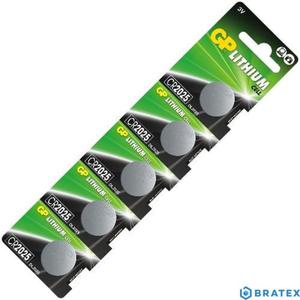 5 x bateria litowa mini GP CR2025 - 2861317728