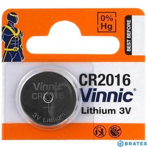 bateria litowa Vinnic CR2016 - 2861317734