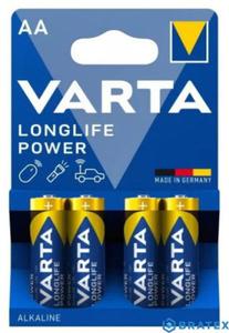 4 x Varta long life power LR6/AA (blister) - 2875280527