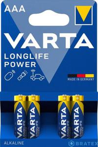 4 x Varta Longlife Power LR03/AAA blister - 2875280528