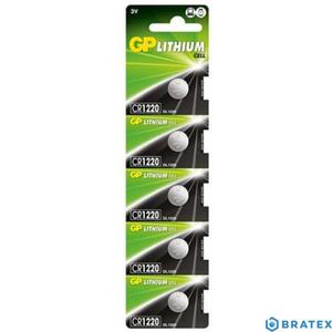 5 x bateria litowa mini GP CR1220 - 2877744486