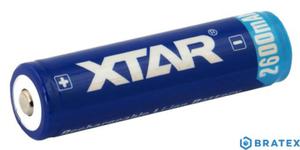 akumulator Xtar 18650 3,7V Li-ion 2600mAh z zabezpieczeniem - 2877592894