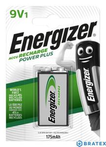 akumulatorek Energizer 6F22 9V Ni-MH 175mAh 8,4V - 2861317842