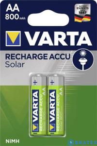 2 x Akumulator VARTA SOLAR AA /R6 800 mah - 2861317890