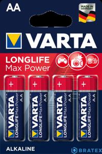 4x bateria longlife max power LR6 AA blister - 2861317920