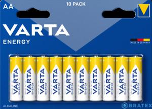 10 x Baterie VARTA ENERGY AA LR6 BLISTER - 2868150755