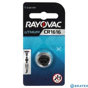 BATERIA RAYOVAC CR1616 BLISTER - 2861318059