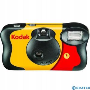 Kodak fun saver aparat Jednorazowy ISO 400 / 27 zdj + lampa - 2876142177