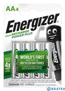 4x Akumulatorki Energizer R6/AA Ni-MH 2000mAh blister - 2873222055