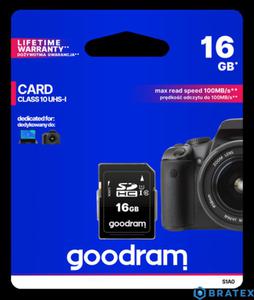 GOODRAM Karta SD 16GB Class 10 UHS I - 2872269003