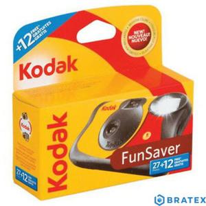 Kodak Fun Saver Aparat Jednorazowy ISO 800 / 39 zdj + FLASH - 2878271313